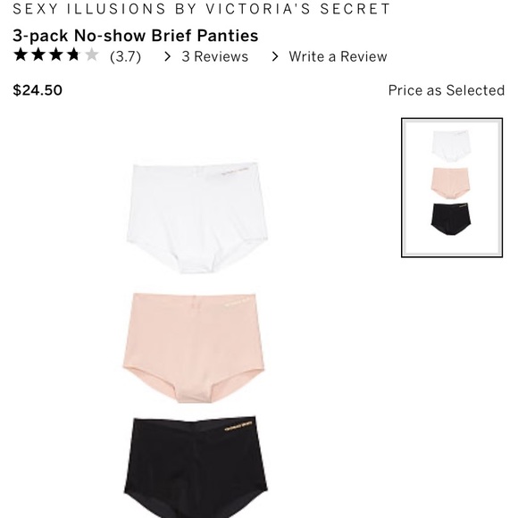 No show briefs - Picture 2 of 2